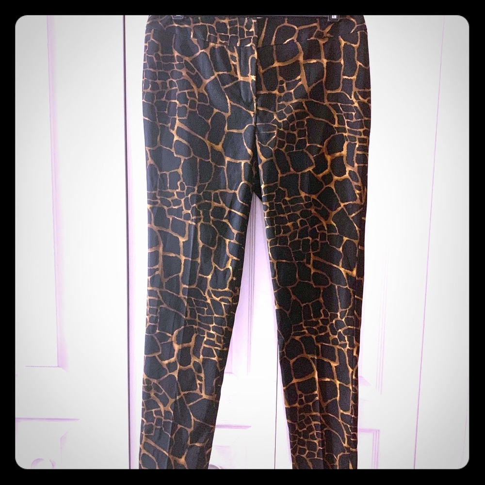 Kasper Animal Print Trousers 🔥